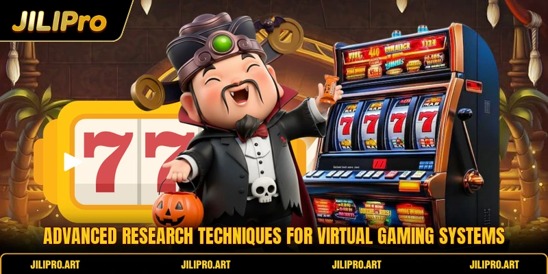 Advanced research techniques for virtual gaming systems