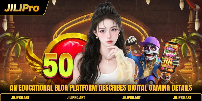 An educational blog platform describes digital gaming details