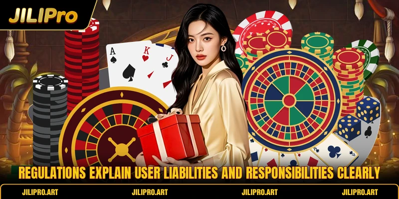 Regulations explain user liabilities and responsibilities clearly
