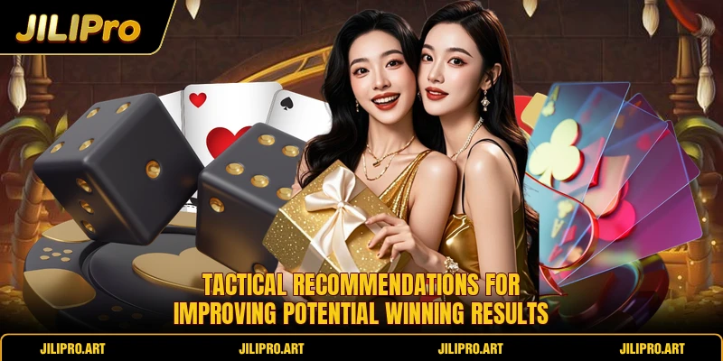 Tactical recommendations for improving potential winning results
